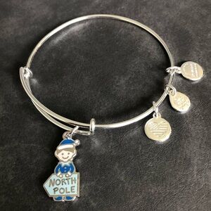Alex and Ani Shine Bright North Pole Elf Bracelet Christmas
